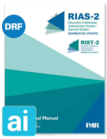 Photo of (RIAS™-2) Reynolds Intellectual Assessment Scales™, Second Edition | Verbal and Nonverbal